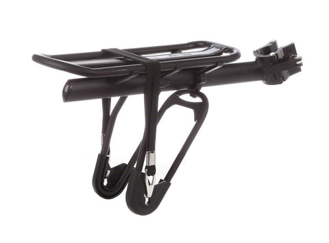 Massload rear carrier on seatpost qr up to 34mm