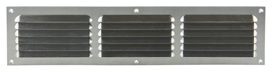Renson 1006315 - schoepenrooster vlak alu f1 400x100mm | 10 stuks