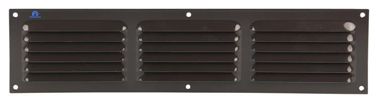 Load image into Gallery viewer, Renson 1006317 - schoepenrooster vlak alu ral 8019 400x100mm | 10 stuks
