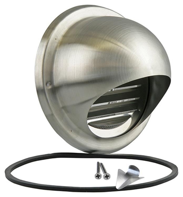 Load image into Gallery viewer, Renson 1006277 - bolrooster inbouw 638 inox ø150 | 2 stuks
