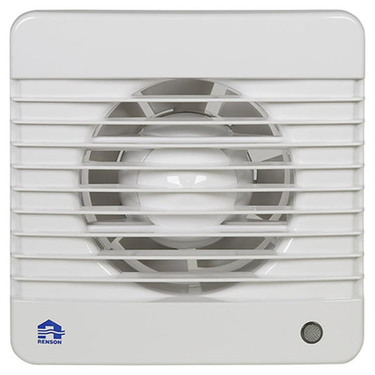 Renson 1006445 - mechanische ventilator met timer 7201t wit ø 100 | 2 stuks
