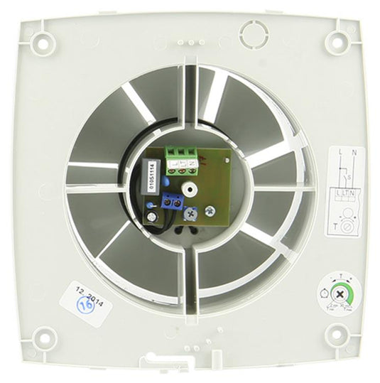 Renson 1006448 - mechanische ventilator met timer 7211t grijs ø 100 | 1 stuks
