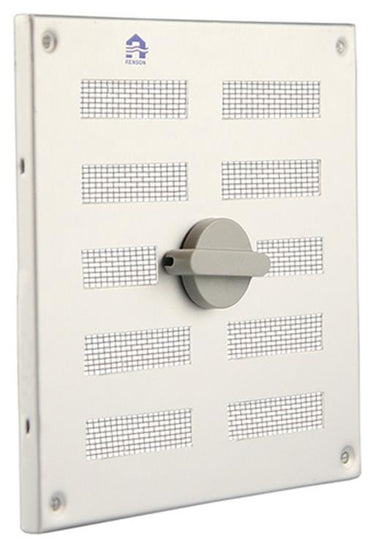 Renson 1006324 - regelbare rooster opb. 4037 alu f1 155x155mm | 2 stuks