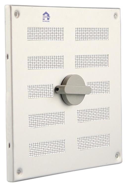 Load image into Gallery viewer, Renson 1006324 - regelbare rooster opb. 4037 alu f1 155x155mm | 2 stuks
