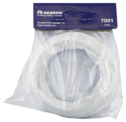Renson 1006390 - pvc flexibel 7001 wit ø 125 1m | 3 stuks