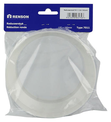 Renson 1006402 - pvc reduceerstuk 7011 wit 125-150mm | 4 stuks