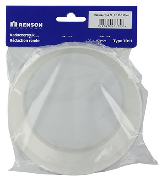 Renson 1006402 - pvc reduceerstuk 7011 wit 125-150mm | 4 stuks