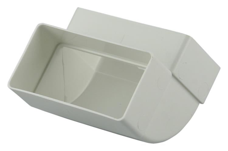 Load image into Gallery viewer, Renson 1006403 - pvc hoekverbinding vert.90° 7015 wit 110x55mm | 3 stuks
