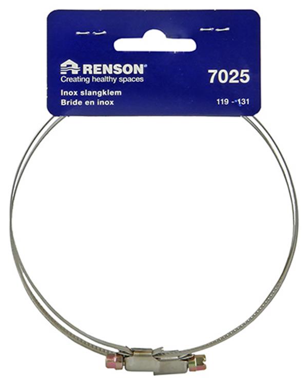 Load image into Gallery viewer, Renson 1006422 - set 2 st.inox slangklemmen 7025 dia 119-131 | 5 stuks
