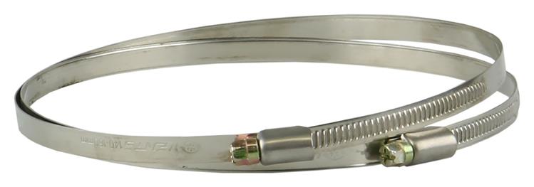 Load image into Gallery viewer, Renson 1006423 - set 2 st.inox slangklemmen 7025 dia 143-157 | 5 stuks
