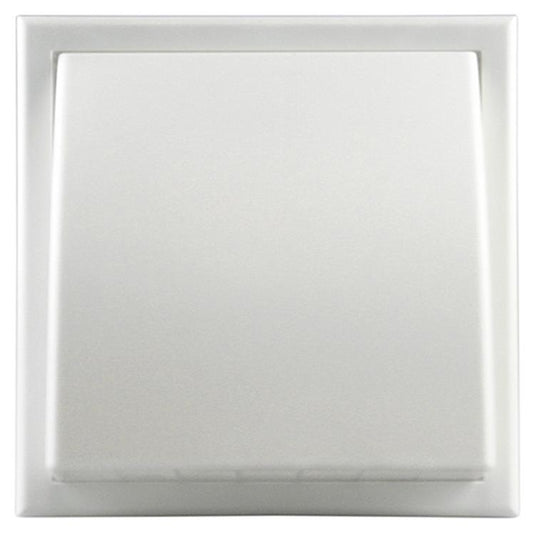 Renson 1006383 - dampkaprooster 1 klep 741 dia pvc ral 9010 ø100-130 | 2 stuks