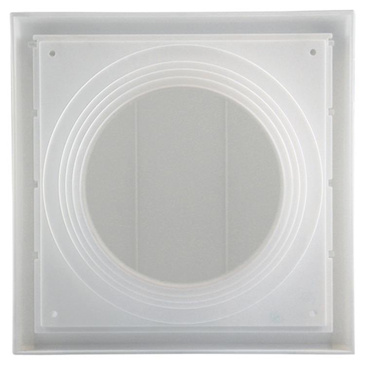 Load image into Gallery viewer, Renson 1006383 - dampkaprooster 1 klep 741 dia pvc ral 9010 ø100-130 | 2 stuks
