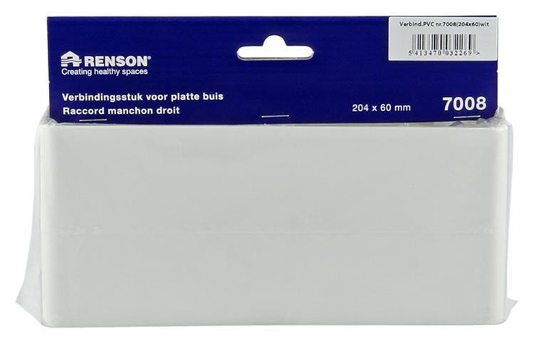 Load image into Gallery viewer, Renson 1006400 - pvc verbindingsstuk 7008 wit 204x60mm | 4 stuks
