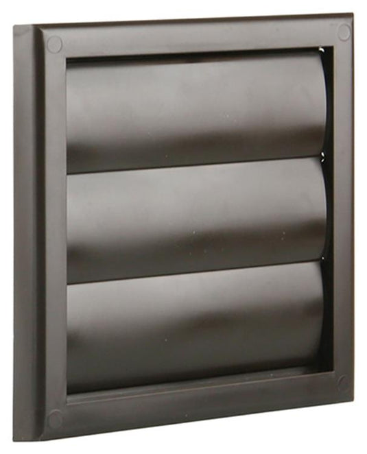 Renson 1006373 - dampkaprooster opbouw 733 pvc ral 8019 154x154mm | 2 stuks