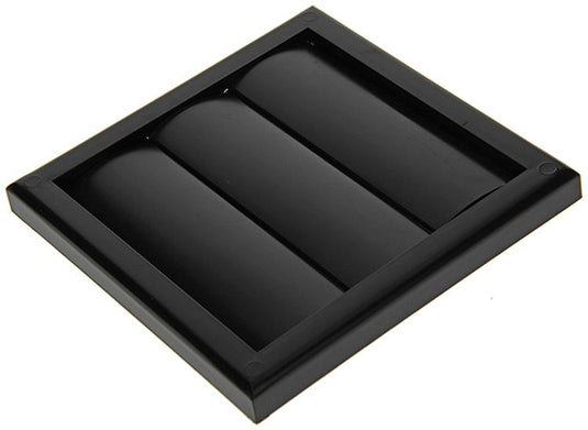 Renson 1006373 - dampkaprooster opbouw 733 pvc ral 8019 154x154mm | 2 stuks