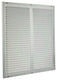 Renson 1006335 - schoepenrooster + kader + mug.opbouw 437 f1 400x400mm | 2 stuks