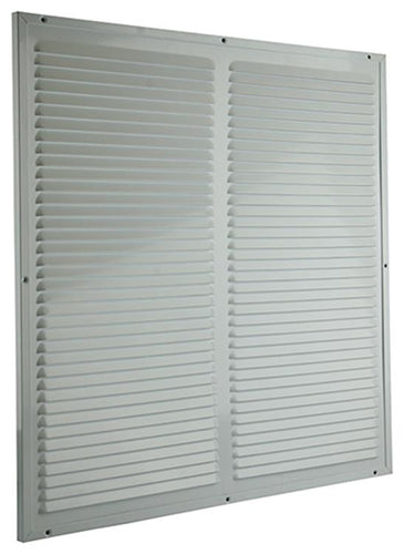 Renson 1006339 - schoepenrooster + kader + mug.opbouw 437 ral9010 500x500mm | 2 stuks
