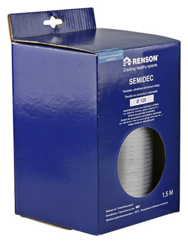 Renson 1006200 - alu flexibel dia 125 1500 mm | 2 stuks