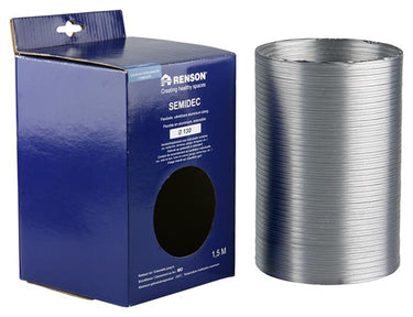 Renson 1006202 - alu flexibel dia 130 1500 mm | 2 stuks