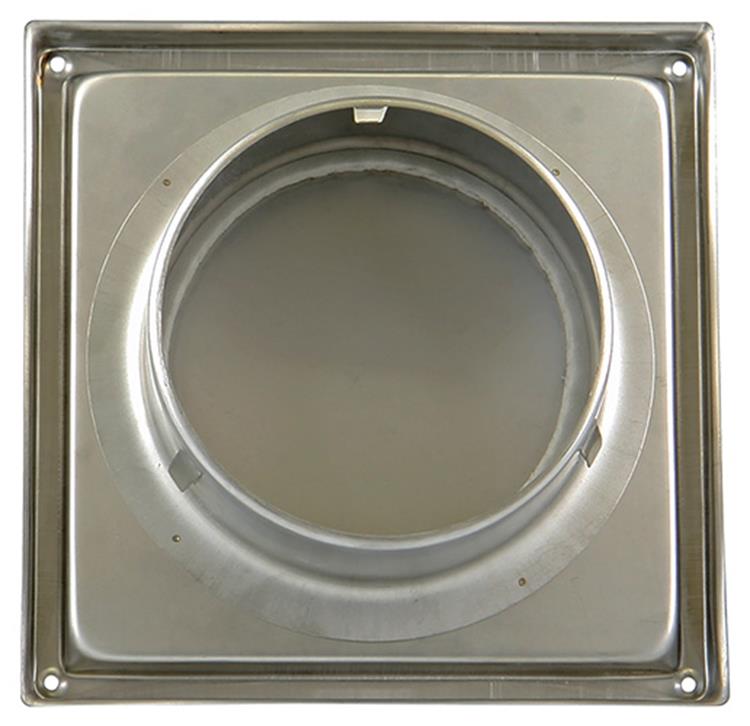 Load image into Gallery viewer, Renson 1006334 - dampkaprooster inbouw 641 inox ø 150 | 2 stuks
