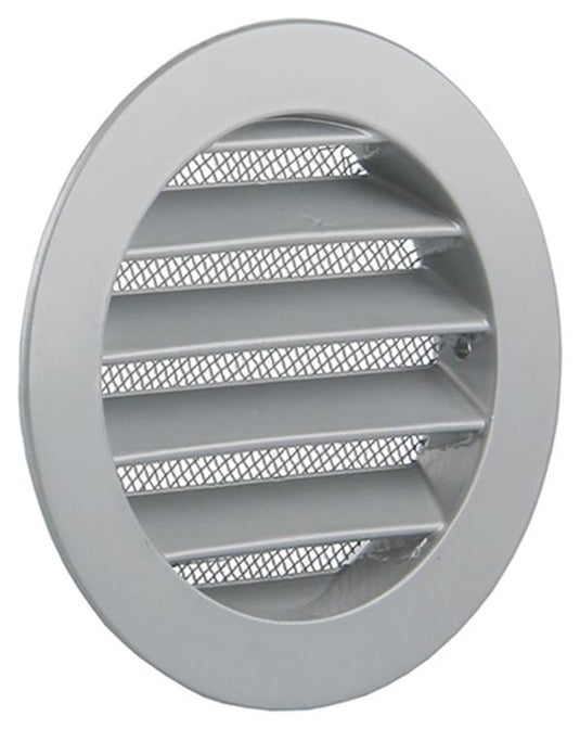 Renson 1006258 - ronde rooster inbouw 434 r alural 9006 ø 100 | 10 stuks