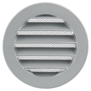 Renson 1006258 - ronde rooster inbouw 434 r alural 9006 ø 100 | 10 stuks