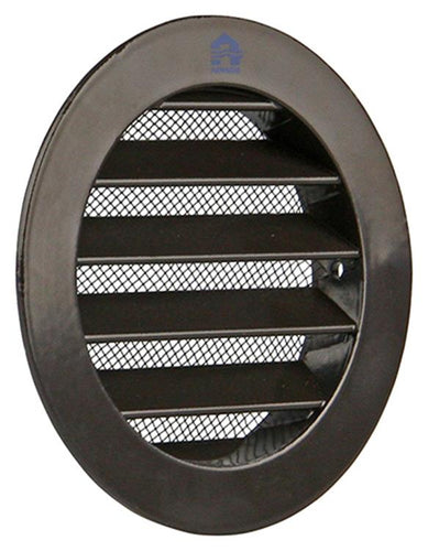Renson 1006260 - ronde rooster inbouw 434 r alural 8019 ø 100 | 10 stuks
