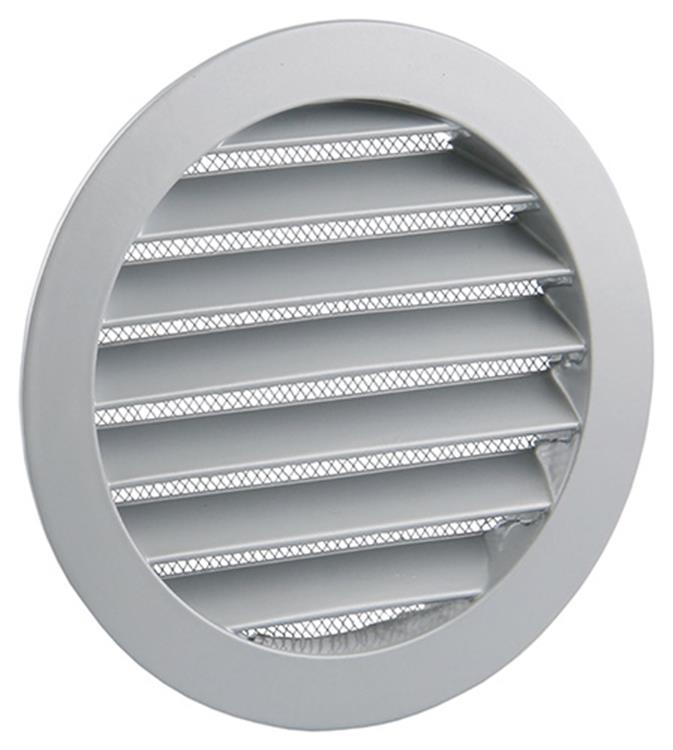 Load image into Gallery viewer, Renson 1006261 - ronde rooster inbouw 434 r alural 9006 ø 125 | 10 stuks
