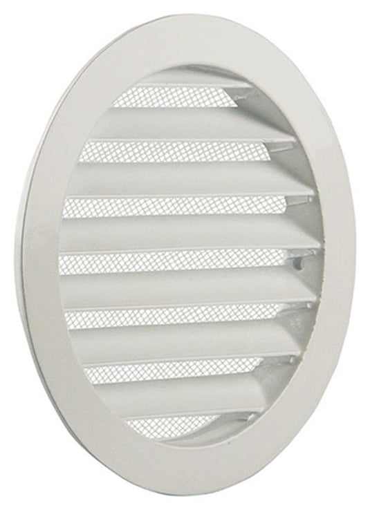 Renson 1006262 - ronde rooster inbouw 434 r alural 9010 ø 125 | 10 stuks