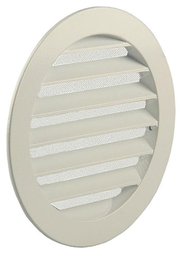 Renson 1006265 - ronde rooster inbouw 434 r alural 9010 ø 150 | 10 stuks