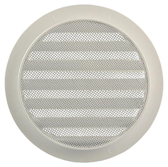 Renson 1006265 - ronde rooster inbouw 434 r alural 9010 ø 150 | 10 stuks