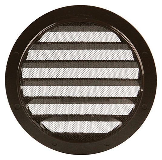 Renson 1006266 - ronde rooster inbouw 434 r alural 8019 ø 150 | 10 stuks