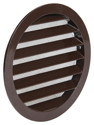 Renson 1006269 - ronde rooster inbouw 434 r alural 8019 ø 160 | 10 stuks