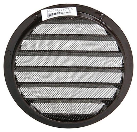 Renson 1006269 - ronde rooster inbouw 434 r alural 8019 ø 160 | 10 stuks