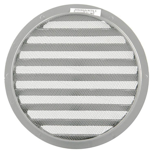 Renson 1006270 - ronde rooster inbouw 434 r alural 9006 ø 200 | 5 stuks
