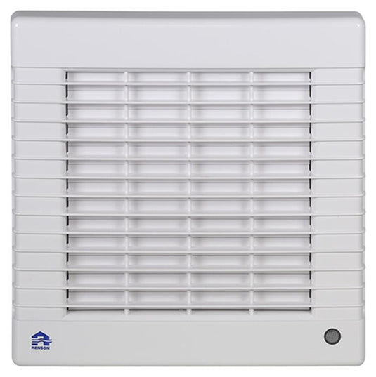 Renson 1006453 - afsluitbare ventilator met timer 7223t wit ø 150 | 2 stuks