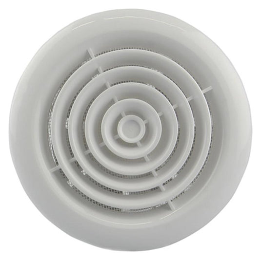 Renson 1006439 - mechanische ventilator rond st. 7131 r wit ø 100 | 2 stuks