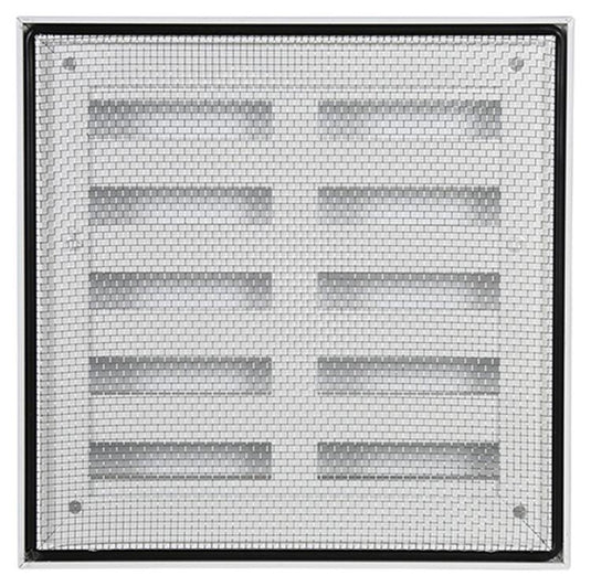 Renson 1013926 - opbouw muurrooster alu wit 431 165x165mm | 2 stuks