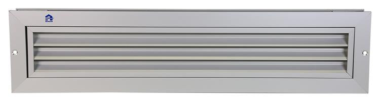 Load image into Gallery viewer, Renson 1006607 - deurrooster. 461 f1 425x76mm | 2 stuks
