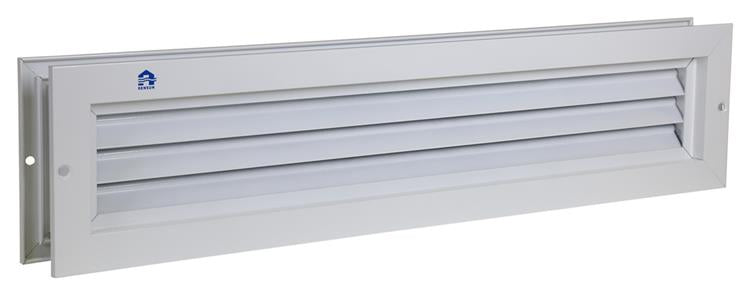 Load image into Gallery viewer, Renson 1006753 - deurrooster 461 ral9010 425x76mm | 2 stuks
