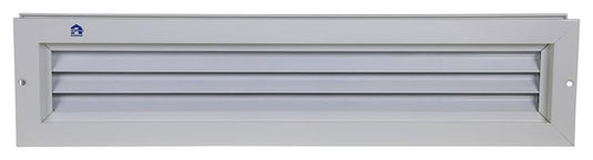 Renson 1006753 - deurrooster 461 ral9010 425x76mm | 2 stuks