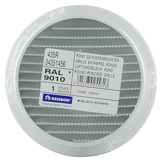 Renson 1006622 - r. scho. 435r ral 9010 ø 145 | 5 stuks