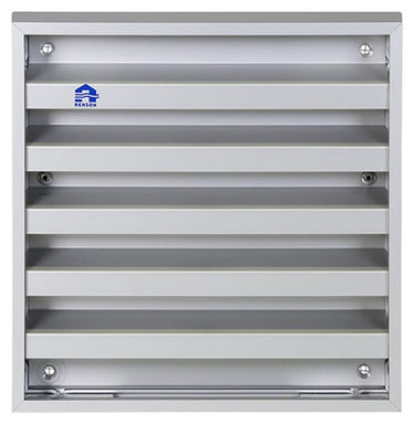 Renson 1013925 - opbouw muurrooster alu natuur 431 165x165mm | 2 stuks