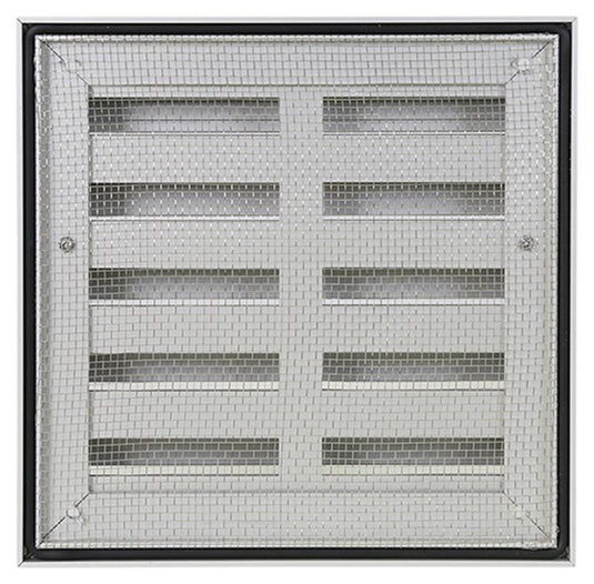 Renson 1013925 - opbouw muurrooster alu natuur 431 165x165mm | 2 stuks