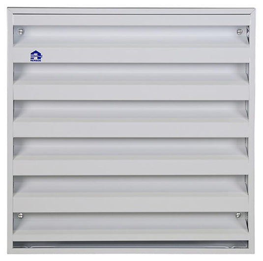 Renson 1014554 - opbouw muurrooster alu wit 431 225x225mm | 2 stuks