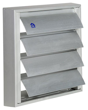 Renson 1013526 - lamellenrooster alu natuur 433 173x173mm | 2 stuks