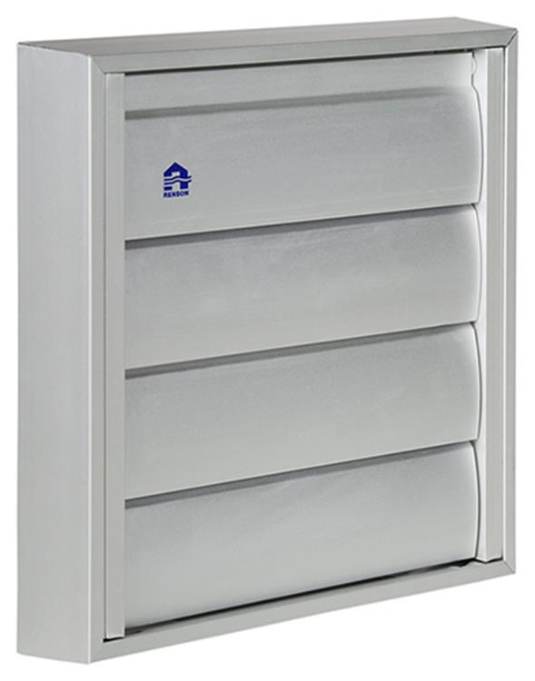 Load image into Gallery viewer, Renson 1013526 - lamellenrooster alu natuur 433 173x173mm | 2 stuks
