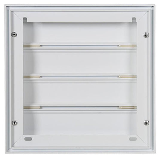 Renson 1013878 - lamellenrooster alu wit 433 173x173mm | 2 stuks