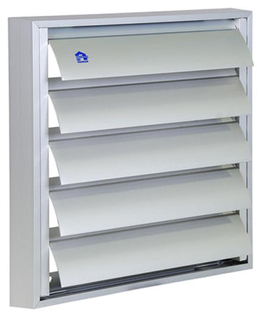Renson 1013924 - lamellenrooster alu natuur 433 210x210mm | 2 stuks