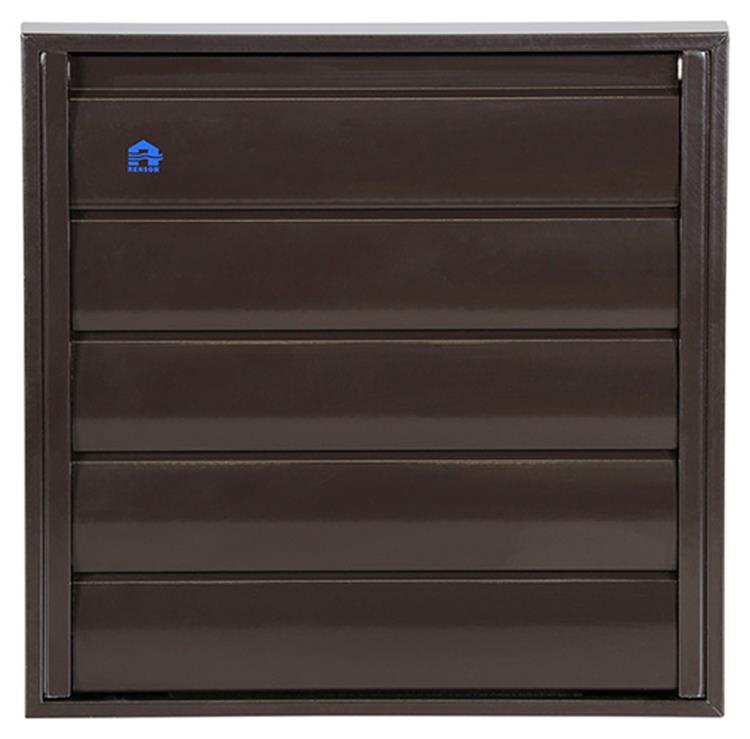Load image into Gallery viewer, Renson 1014555 - lamellenrooster alu bruin 433 210x210mm | 2 stuks
